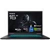 Gigabyte Gaming A16 CWH Computer Portatile - 16,0 WUXGA, Core i7-13620H, NVIDIA RTX 5070, 16GB DDR5 5200MHz, 1TB Gen4 SSD, Win 11 Home, Garanzia 2 Anni, Dolby Atmos