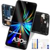 Reparo Riparazione dello schermo per display LCD Samsung Galaxy A30s - per Galaxy A30s LCD Digitizer SM-A307F A307G A307FN Touch Screen in vetro, assemblaggio completo con strumenti (nero con cornice)