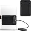 Torolle Custodia Hard Disk Esterno per Pc Portatile 2 Pezzi, Porta Hard Disk Esterno può essere incollato, Case SSD per SanDisk/Samsung/Crucial/Western Digital -Nero