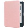 DMLuna Case for Kobo Clara BW (Model N365) / Kobo Clara Colour (Model N367) 6 2024 Release, Ultra Slim Lightweight Premium PU Leather Cover with Auto Sleep/Wake Function - Rose Gold