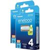 Panasonic Eneloop 2 x 4 batterie ricaricabili Ni-MH Micro AAA 800 mAh, BK-4MCDE/4BE
