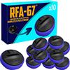 PIRABADI 10 batterie SB-67, Compatibile con PETSAFE RFA-67, 6 V, Litio