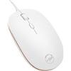 Mobility Lab Souris Filaire Ergonomica con DPI 1600 - Design Elegante e Clic Silenzioso - Compatibile con PC, Mac - Cavo USB 1m Alta Qualità per Ufficio, Casa, Gaming - Comfort e Precisione - Bianco