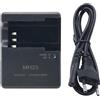 Firpoesl MH-23 - Caricatore per fotocamera Nikon EN-EL9 EN-EL9A per Nikon D40 D40X D60 D3000 D5000