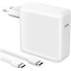 CAIVIDEO Mac Book Pro Cavo di ricarica 67 W Mac Book Caricatore USB C - compatibile con Mac Book Air 13 14 15 16 pollici 2024 2023 2022 2021 2020, M1 M2 M3, iPad e tutti i dispositivi USB-C Alimentatore rapido