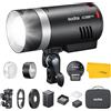 GODOX AD300Pro II AD300 Pro II Flash per Esterno, 300Ws TTL HSS 1/8000s Flash Portatile Monoluce, Batteria 2600mAh, Tempo di Ricarica 0.01-1.5s, Sincronizzazione One Tap con Trigger X3