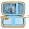 GWCASE Hard Case Compatible with SanDisk 500GB/ 1TB/ 2TB/ 4TB Extreme Portable SSD - Up to 1050MB/s - USB-C, USB 3.2 Gen 2 - External Solid State Drive. Carrying Travel Holder for USB Cables -Blue (Box Only)