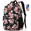 YAMTION Zaino scuola per ragazza, borsa scolastica per ragazze, zaino da donna, zaino per computer portatile, per viaggi d'affari, tempo libero scolastico, college