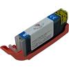BRAMA CARTUCHOS Cartuccia di inchiostro alimentare compatibile con Canon CLI-581 ciano