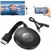 10ELED Dongle HDMI Wireless, Adattatore Display WiFi 2.4GHz, Streaming HD, Compatibile con TV e Smartphone, Nero