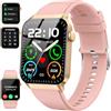 Matast 2026 Smartwatch Uomo Donna, 1.96 Smartwatch con Effettua/Risposta Chiamate, 110+ Sportive Fitness Tracker con Sonno Contapassi Cardiofrequenzimetro, Impermeabil IP68 Smart Watch per Android/iOS