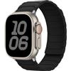 Hinnwer Cinturino per Apple Watch Cinturini 42mm(Series 12) 41mm 40mm 38mm | Cinturini Magnetico Silicone Reversibile su Entrambi Lati per iWatch SE 3/2/SE/Series 12/11/10/9/8/7/6/5/4/3 Nero