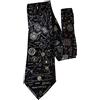 Tie Studio Nuclear Physics Scientist Teacher Student Polyester Tie sleeved with hook-Navy