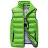 ShiFan Giacca Senza Maniche Uomo Casual Sportiva Giubbino Gilet Giubbotto Imbottito Smanicato Verde 4XL