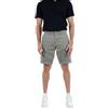 Celio Bermuda da uomo in cotone tinta unita verde regular fit basic, Verde chiaro, M