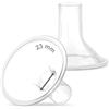 Maymom MyFit - Protezione per petto 23 mm, misura media, 2 pezzi, compatibile con pompa per latte Medela, ideale per reggiseni a mani libere, non originale PersonalFit Flex, senza parti originali