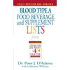 Peter J. D'Adamo Blood Type A Food, Beverage and Supplement Lists (Tascabile)