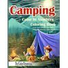 Camping Color By Numbers Coloring Book Large Print Wildlife, Cute Ki (Tascabile)