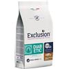 Generico EXCLUSION Small Breeds Diabetic Cane gusto Maiale-Sorgo-Piselli | alimento secco completo per cani adulti di taglia piccola, per cani con diabete mellito, monoproteico, 1 confezione da 2kg.