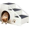 Generic Scale per Cani, Rampa Portatile Antiscivolo | Scala per Cuccioli da Divano, per Cani e Gatti di Piccola Taglia, per Soggiorno, Camera da Letto, Letto Alto
