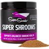 El Rancho Pet Solutions Super Snouts Super Shrooms, probiotici per cani e gatti, supporto immunologico, barattolo da 75 g.