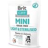 BURBERRY Brit Care Mini Light e Sterilised Grain Free al Coniglio e Salmone Ipoallergenico - 7 kg