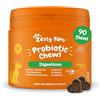 Zesty Paws Probiotici per Cani - Supporta Salute Intestinale, Digestione - con Pre, PRO e Postbiotici, Zucca e Semi di Lino - Equilibrio Digestivo - 90 Bocconcini