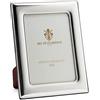 SEC OF FLORENCE 7180/13x18IT Cornice Portafoto in Argento Massiccio 925 con Retro in Legno Mogano