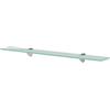 vidaXL Mensola Galleggiante in Vetro 70x10 cm Ripiano Muro Espositore Scaffale