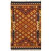 Galleria Farah1970 - (90x60 CM Kilim Autentico, Originale e Fatto a Mano Ideale per Scendiletto, Entrata, Il Bagno e la Cucina e Multi Uso