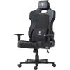 Itek SHUTTLE PM66 Sedia Gaming ergon., braccioli 3D regolabili, schienale reclinabile, cuscino lombare e cervicale - Nera