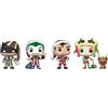 Funko POP! Marvel DC Heroes Superman Batman Joker Harley 4pak SE