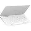 Logitech Keys-To-Go 2 Tastiera portatile, AZERTY, universale, ultrasottile, leggera, grigio chiaro, per tablet, telefoni e laptop