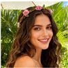 Enautoabs Hawaiano Fiore Fascia Per Le Donne E Le Ragazze Fiore Corone Capelli Fascia Carino Spiaggia Margherita Con Elastico Hawaiano Vacanza Capelli Accessori Copricapo (rosa)