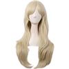 MapofBeauty 28 Pollic/70 cm Da Donna Uso Quotidiano Capelli Ricci Moda Cosplay Costume Anime Parrucche (Biondo)