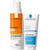 Generic Spray Invisibile - Flacone da 200ml, Protezione Molto Alta SPF50+ UVB+UVA | IN OMAGGIO Posthelios Gel Emolliente Lentivo Doposole 100ml
