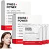 STDEI Swiss Power Patch Occhi con Microaghi, 2026 Nuovo Swiss Power Cerotti Occhi Antirughe, Maschera Occhi per Occhiaie e Borse, Patch Contorno Occhi Antirughe per una Cura Quotidiana (2 Scatole)