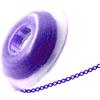 LA MIERE 1 rotolo di catene ortodontiche per parentesi graffe, catene elettriche consistono in bobine chiuse, corte e lunghe da 38 cm (lunghe, 4,2 mm, viola scuro)