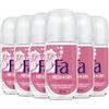 FA Deodorante Roll-On Active Pearls (6 x 50 ml), con il fresco profumo della rosa, fino a 48 ore di protezione anti-traspirazione, tecnologia a capsule profumate, blocca i batteri, formula vegana