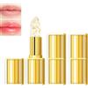 Gireatick Set 2PCS Di Rossetto Trasparente Cambia Colore PH Con Foglia D'Oro, Formula Nutriente Profonda, Lunga Tenuta, Idratante, Gloss Brillante Per Donne