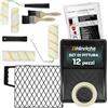 Hinrichs Kit per pittura da 12 pezzi | Set completo con rulli per pittura, rullo per pittura professionale, vaschetta, pennelli, colori acrilici, raschietto, telo, nastro adesivo, cavalletto pittura