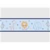 AG Design Bordura Adesiva Fiaba Blu, AWBD 8054 | Impermeabile e Decorativa per Cameretta Bambini per Bambina e Bambino | Pellicola Multicolore | Larghezza 500 x Altezza 13,8 cm
