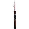 Trurovem Canna da pesca telescopica in carbonio UL Power ad azione medio-veloce, leggera, marrone, 1,5 m 1,8 m, grilletto o manico per lancio per guide FUJI per trote e coregone (impugnatura dritta da 1,5 m)