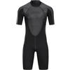 CaFfen Combinaisons De PlongéE Muta da sub 3 mm for uomo, manica corta, protezione for surf, snorkeling, corpo intero, calda(M)