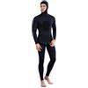 CaFfen Combinaisons De PlongéE Muta da uomo in due pezzi 3 mm, mantiene caldo e freddo, adatta for nuoto, immersioni, snorkeling, surf, kayak(XXL 80-95KG)