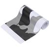 PATIKIL Nastro Mimetico 4 x5ft, Pellicola Adesiva in Vinile Camouflage Digitale Adesivo per Auto per Coprire Archi, Fotocamere e Altri Accessori da Caccia, Nero/Bianco