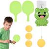 Generisch Allenatore da pong, set per allenare il pong, giocattolo per allenamento Rapid Rebound, materiale ABS e PP, macchina da allenamento regolabile per sport indoor