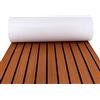 GAOUSD Tappetino da pavimento per barca in schiuma EVA Teak, sintetico, tappetino per barche, antiscivolo, per ponte di barca, yacht, caravan, 240 x 60 cm