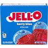 Jell-o gelatina al mirtillo blu