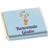 Generico Cioccolatini personalizzabili - Matrimonio - Compleanno - Nascita - Battesimo - Comunione - Laurea - SENZA GLUTINE - Cioccolattini Personalizzati 30 pezzi (Dimensioni standard, Benvenuto 3)